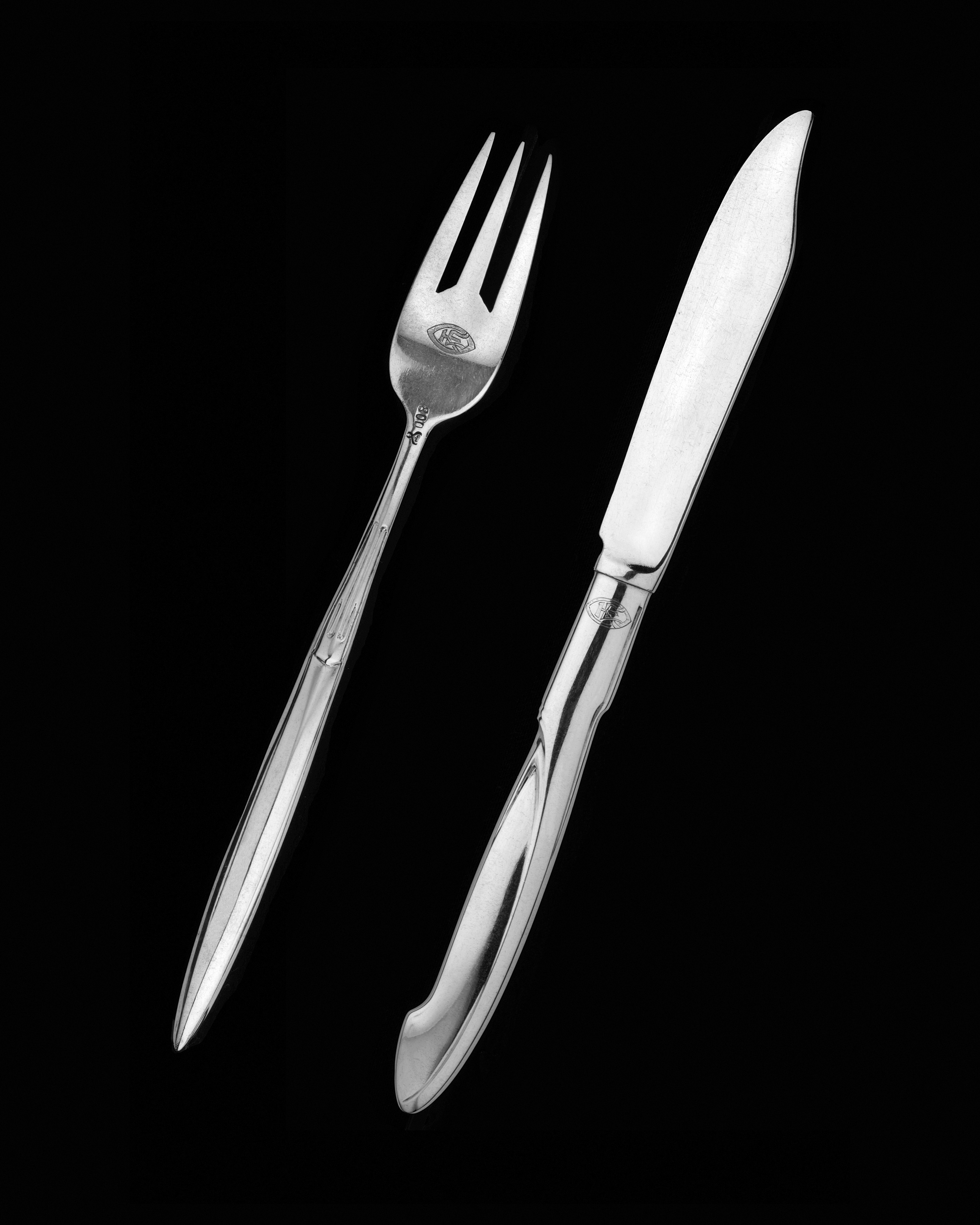Fork and knife